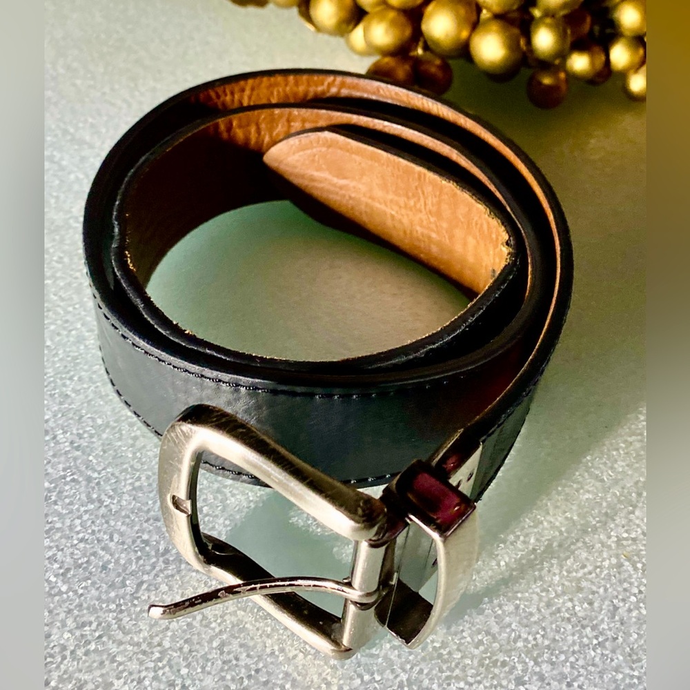 Dickies Men’s brown leather Belt  double- sided - Picture 3 of 16